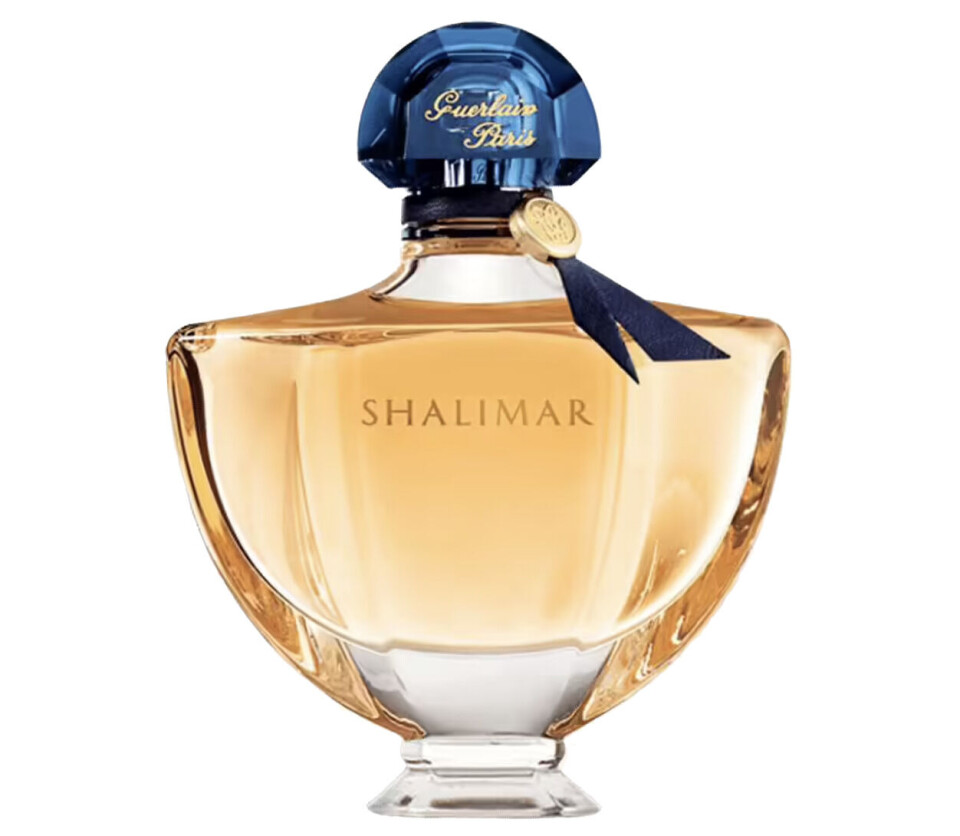 Shalimar fra Guerlain, kr 1520 (annonse).