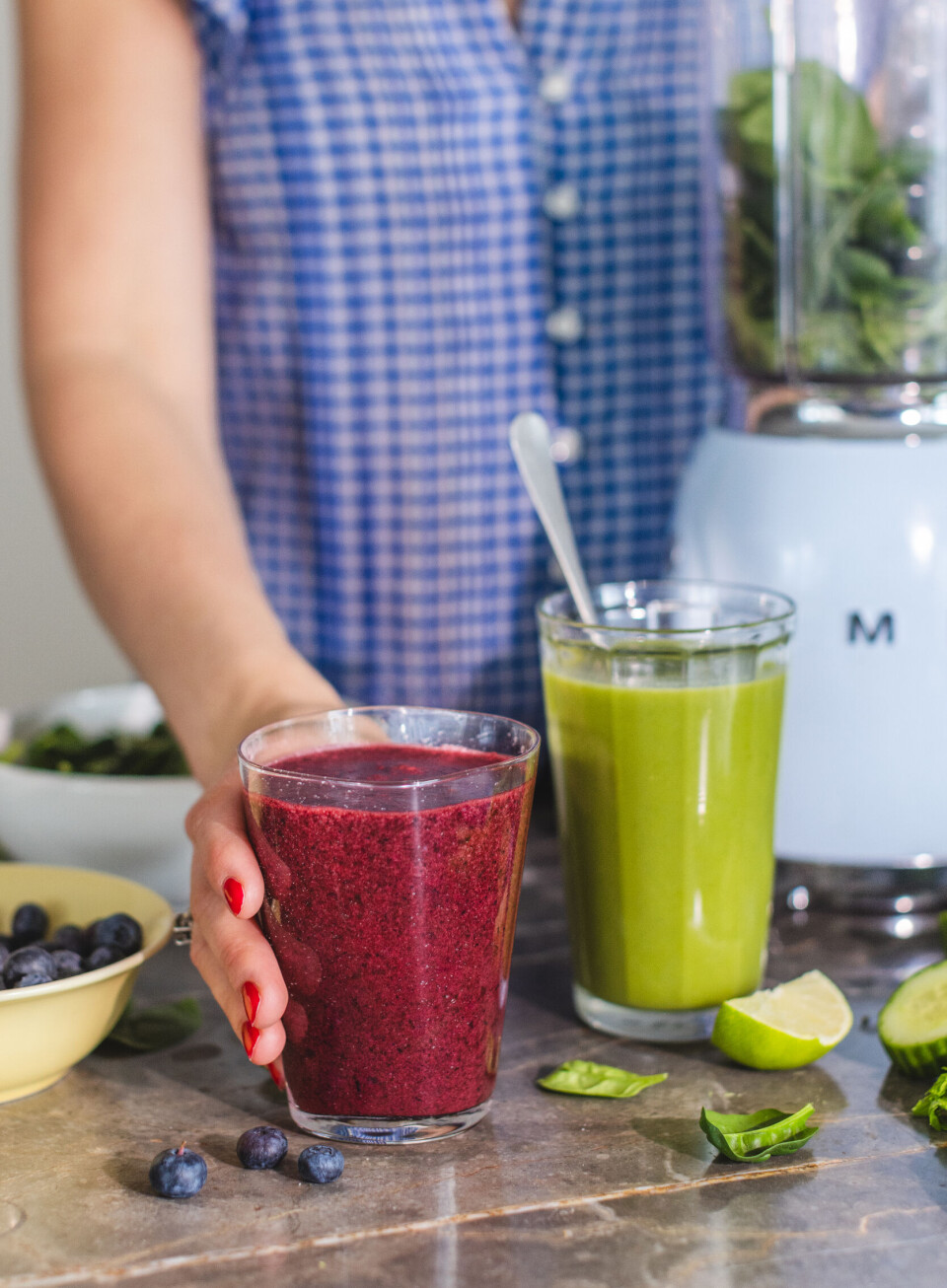Back to work frokostsmoothie ELLE smoothie Oslo Raw