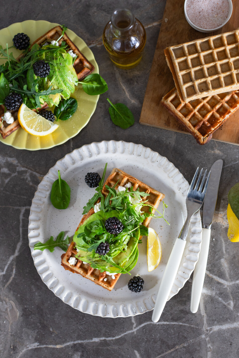 Nydelige og sunne lunsjvafler ELLE oslo raw vaffel