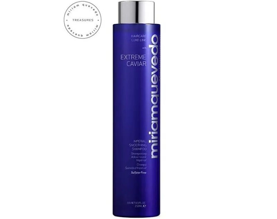 Agnes Midtbø trekker frem denne shampoen fra Miriam Quevedo som et godt alternativ om sommeren. Kr 460 hos Beth's Beauty.