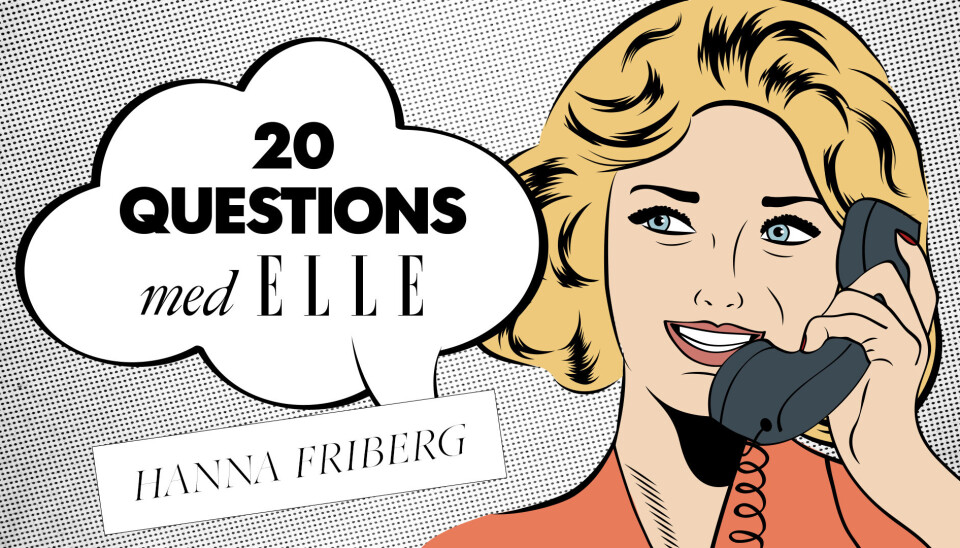 20 questions med Hanna Friberg