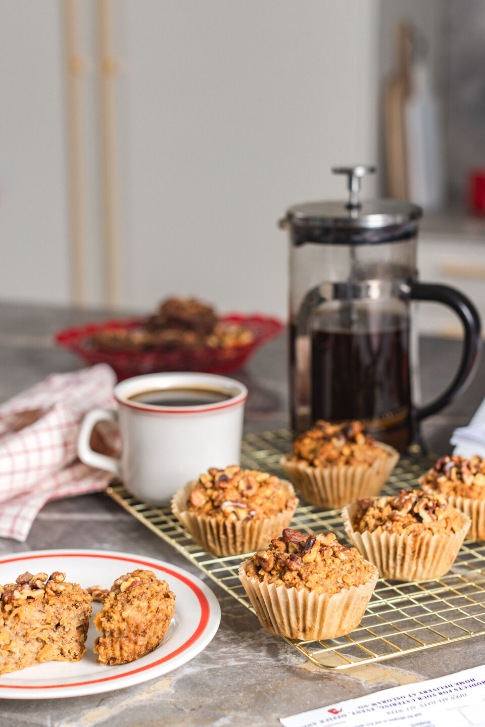 Sunne og næringsrike lunsjmuffins