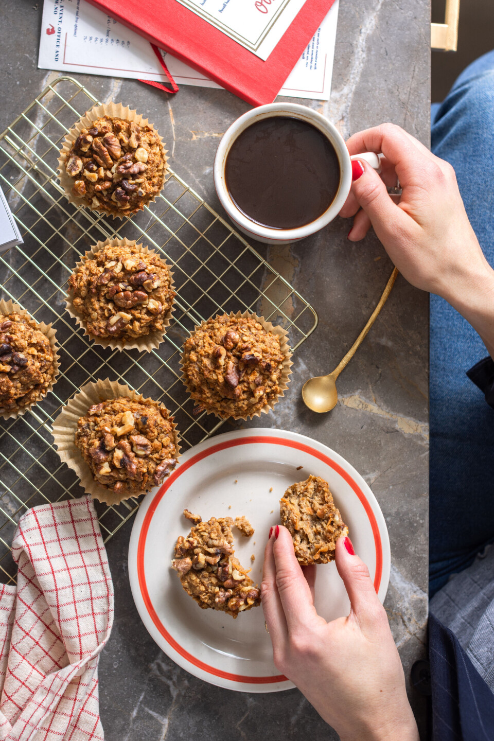 Sunne og næringsrike lunsjmuffins