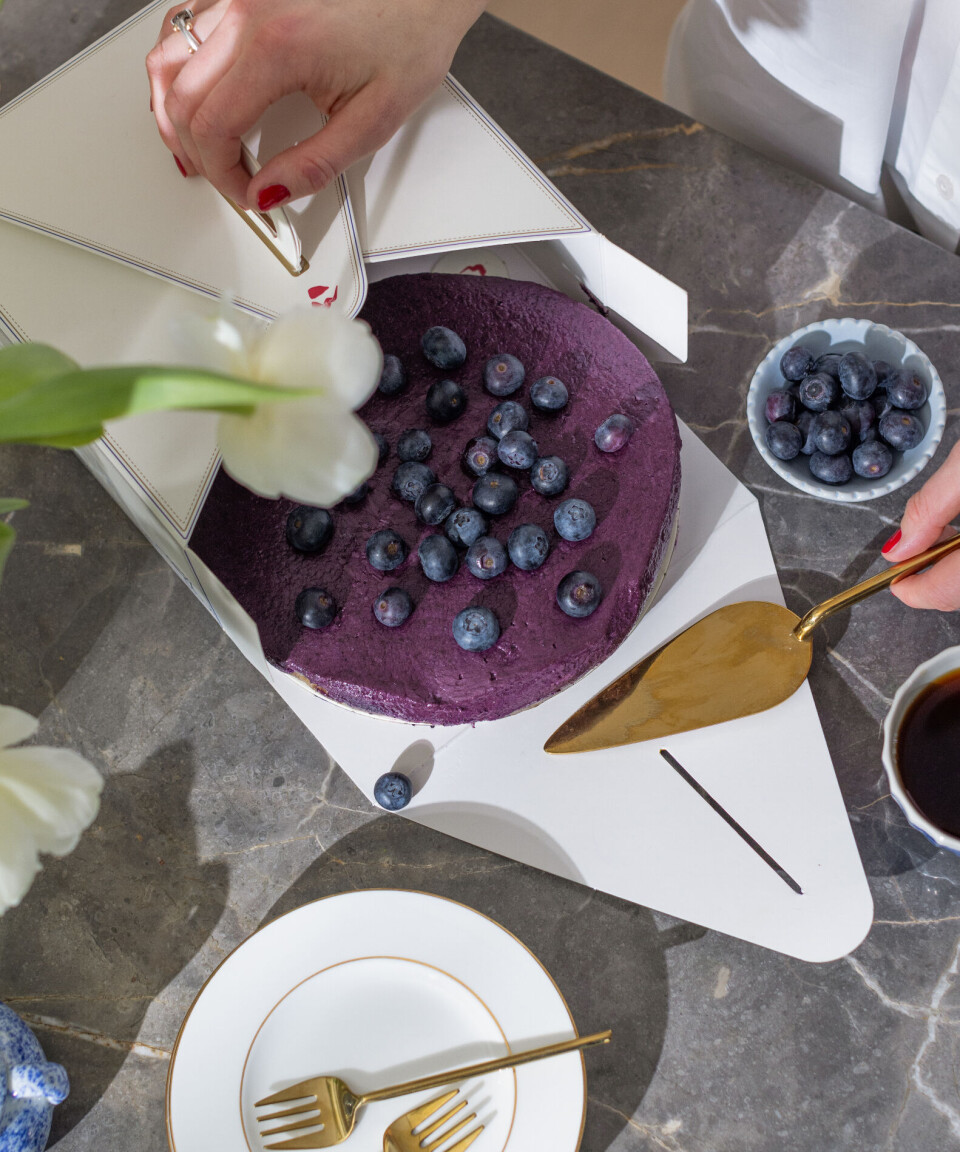 Denne ostekaken er like sunn som en smoothiebowl!