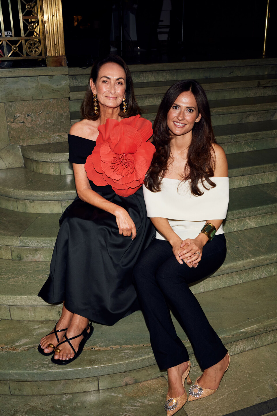 Mateus-gründeren Teresa Mateus Lundahl sammen med sin datter, Filippa Burenstam Linder.