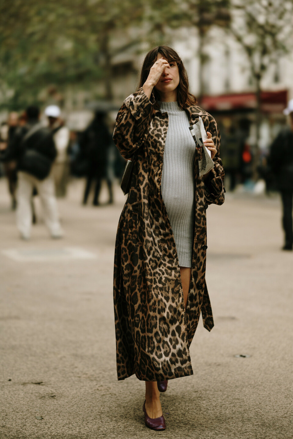 Stjel stilen: Gravid-look à la Jeanne Damas
