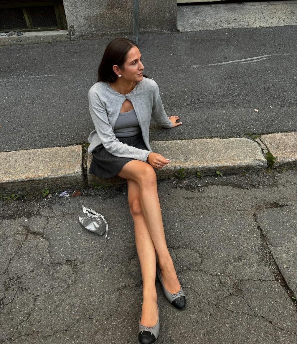 Grått på grått er virkelig en greie. Her på Marie Reierth.