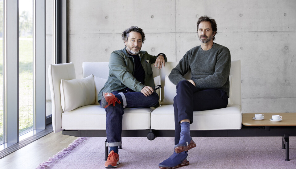 Jay Osgerby og kollega Edward Barber.