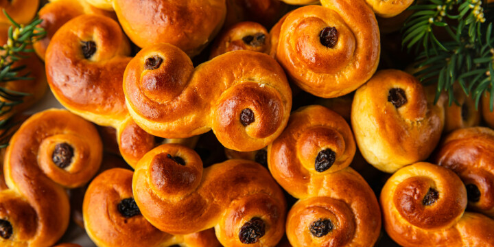 Slik lager du perfekte lussekatter