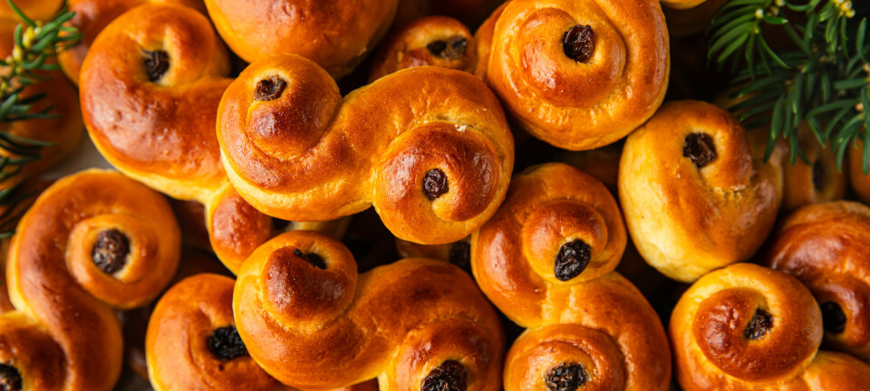 Slik lager du perfekte lussekatter