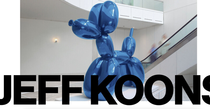 Dette samarbeidet mellom Koons og Squarespace gjør kunst mer tilgjengelig for deg