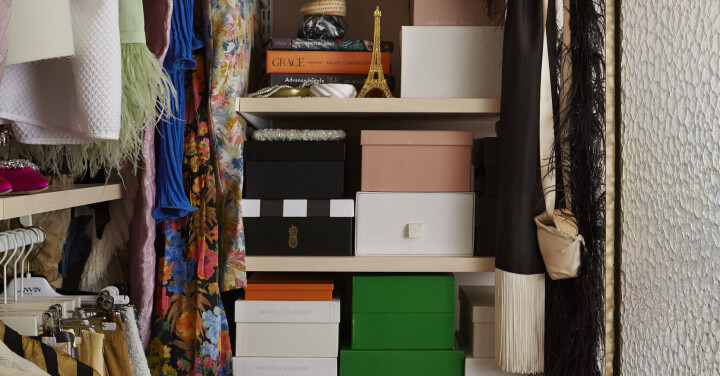 Slik kan du skape et walk-in closet på liten plass