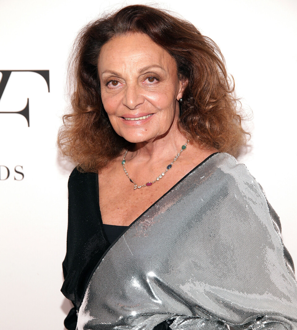 Diane von Furstenberg på 2017 DVF Awards på United Nations i New York City.