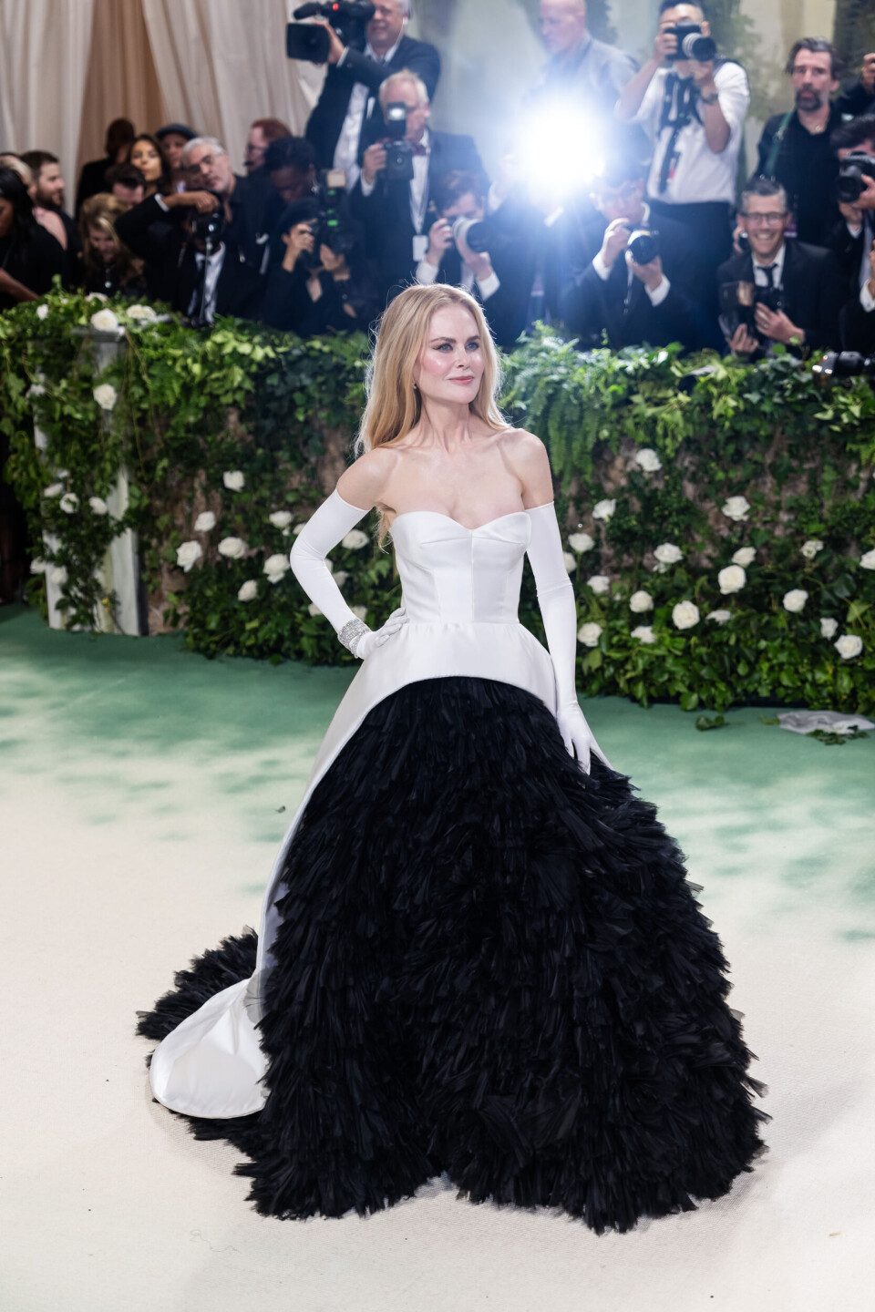Nicole Kidman i custom Balenciaga.