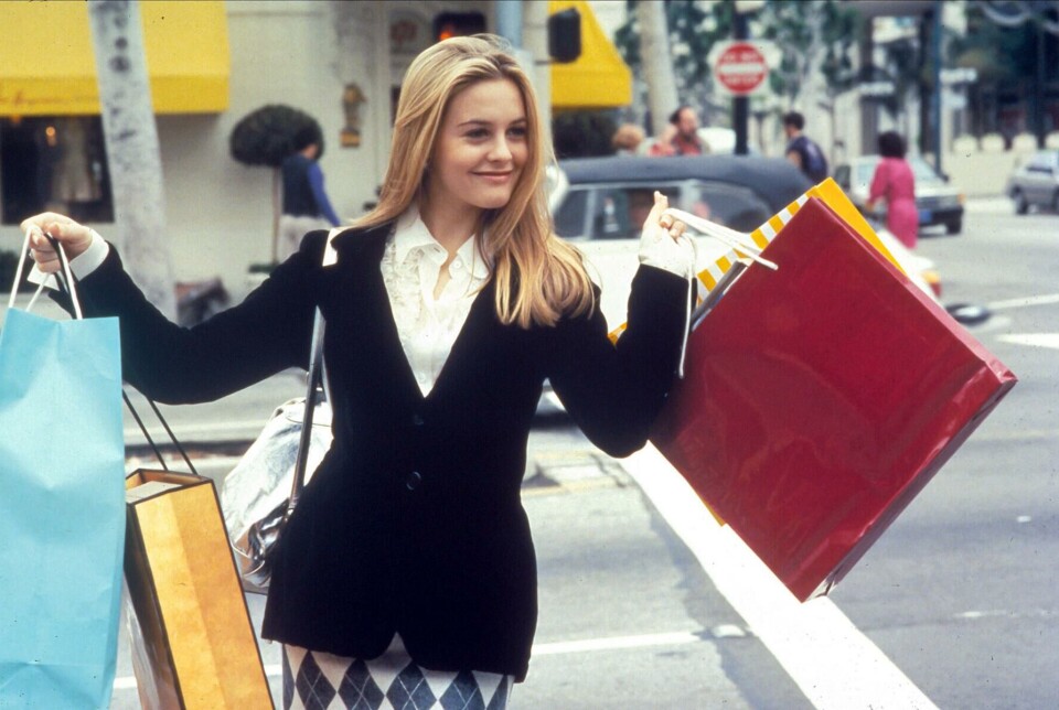 Moteinteresserte Cher Horowitz i filmen Clueless fra 1995.