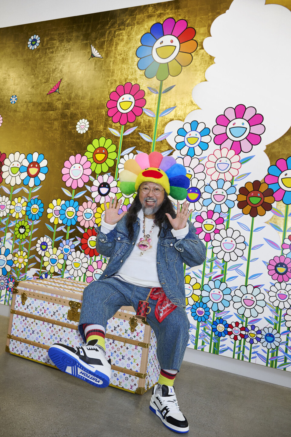 Kunstner Takashi Murakami. ELLE Louis Vuitton Murakami