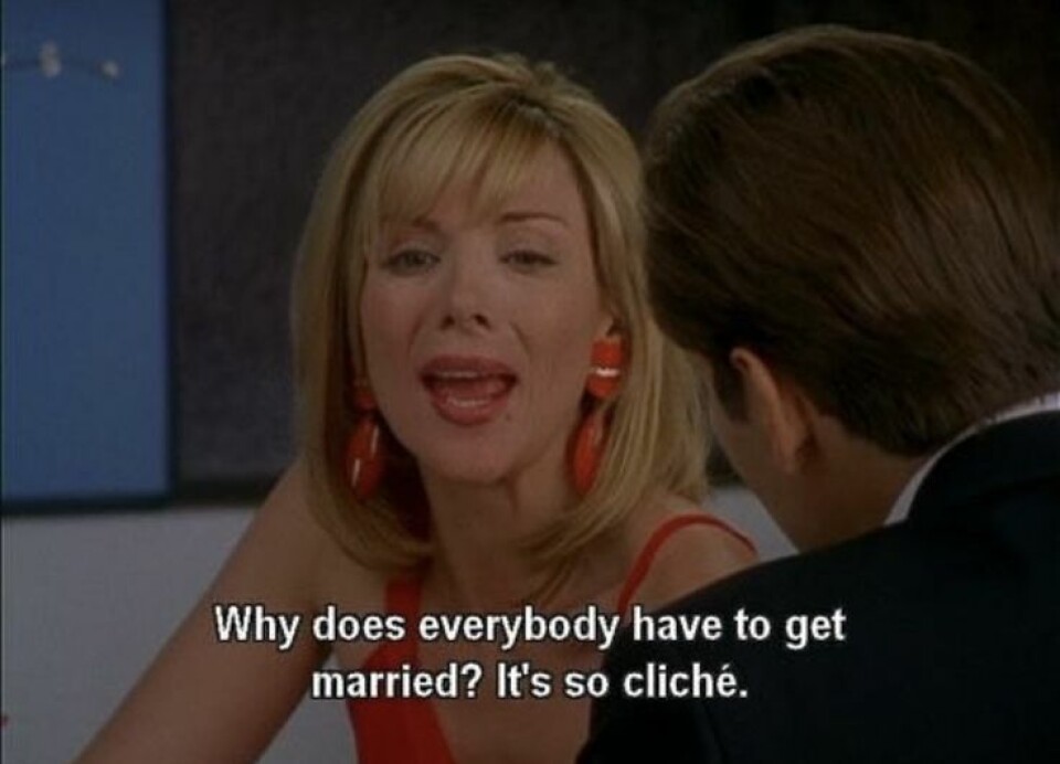 Ingen får sagt det som Samantha Jones.