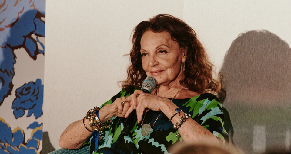 Diane von Fürstenberg med eksklusivt designsamarbeid