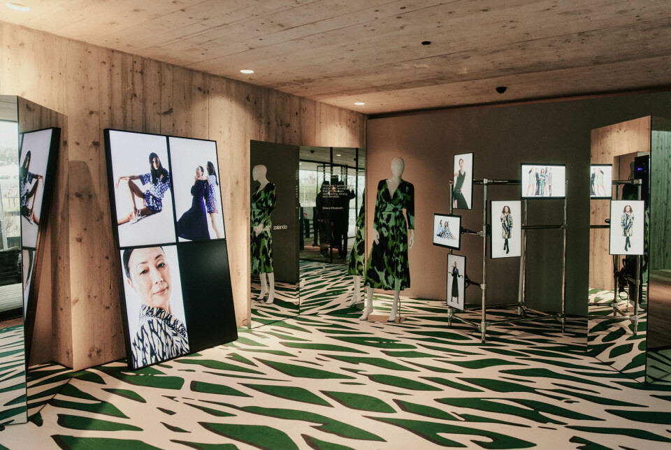 Diane von Fürstenberg med eksklusivt designsamarbeid