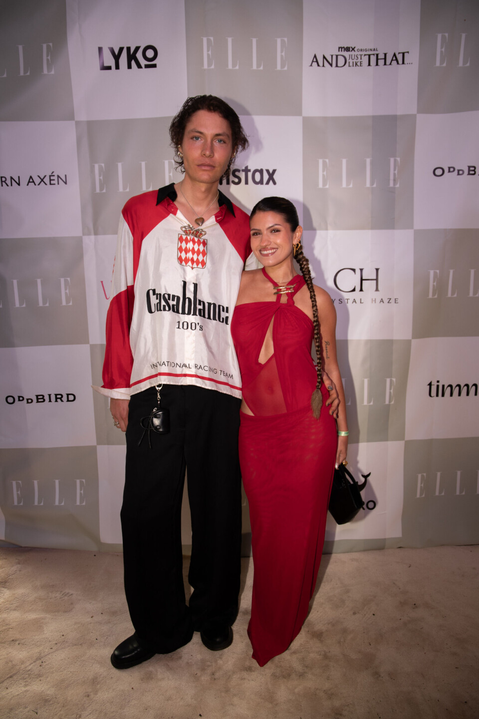 Foto: Marie Reierth Jonas Bahri og Isabel Eaberdeen på ELLE-festen 2025