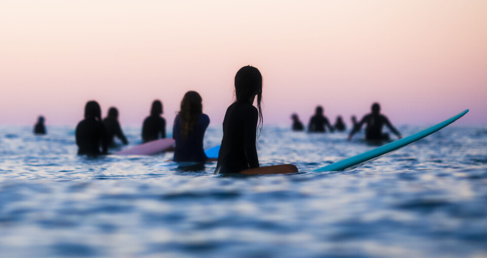 Hva skjer når en nevrotisk kontrollfreak med vannskrekk takker ja til surfetur i Biarritz?