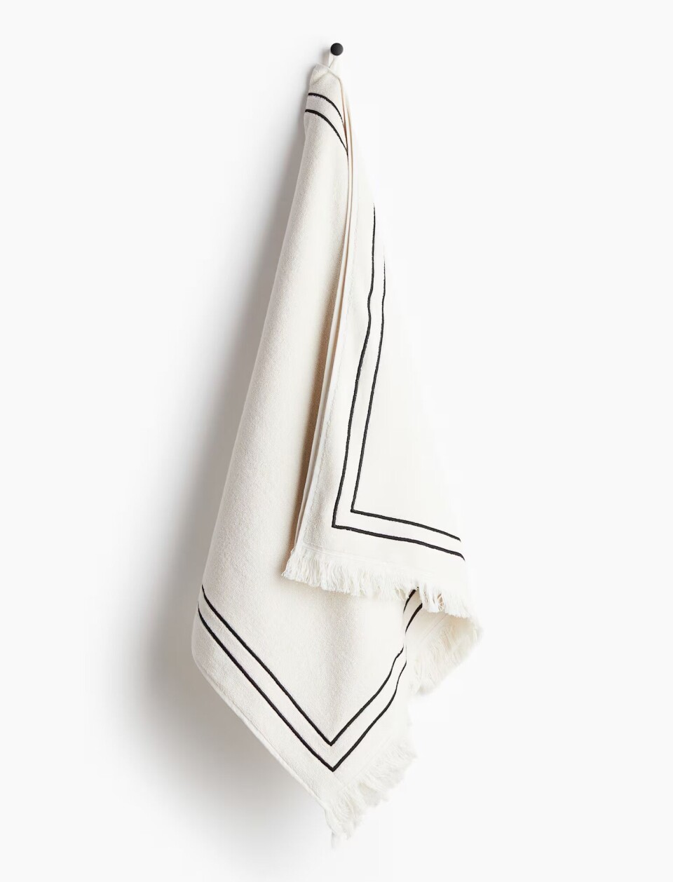 Høstnyhetene vi vil klikke hjem fra H&M Home Høstnyheter H&M Home – hvitt håndkle