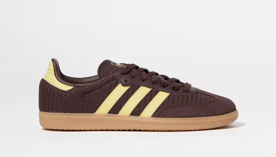 Fine sneakers vi ønsker oss nå Samba brun og gul