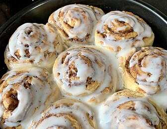 Cinnamon rolls med cottage cheese er akkurat det vi vil bake nå
