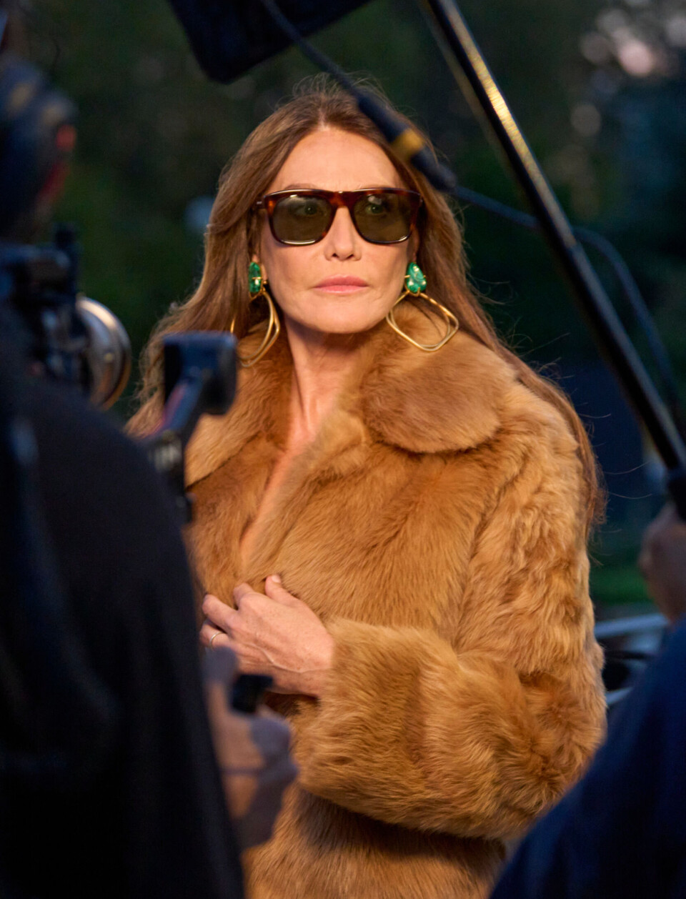 Kjendisene strømmet til for å se Saint Laurent-visningen i Paris