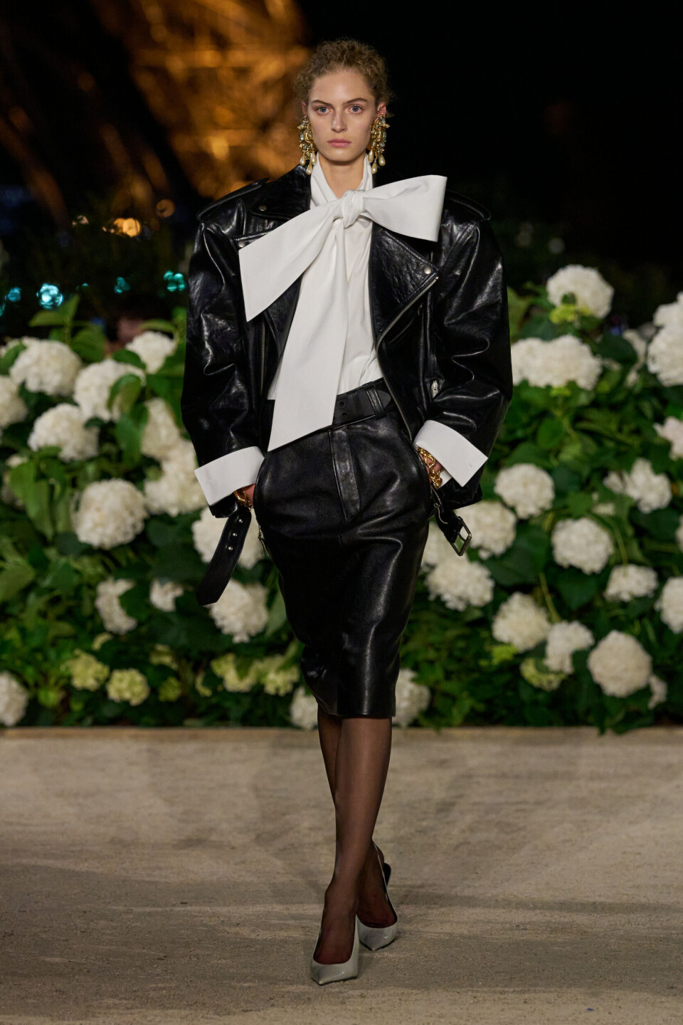 Kjendisene strømmet til for å se Saint Laurent-visningen i Paris