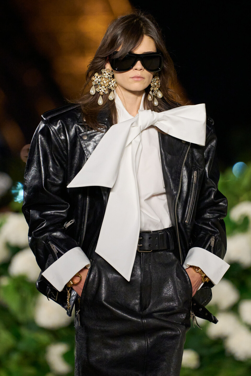 Kjendisene strømmet til for å se Saint Laurent-visningen i Paris