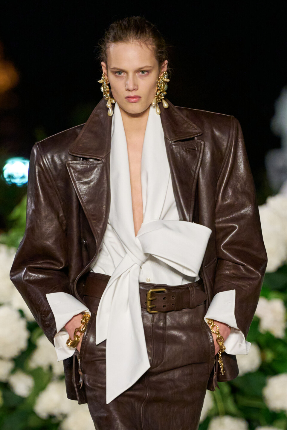 Kjendisene strømmet til for å se Saint Laurent-visningen i Paris