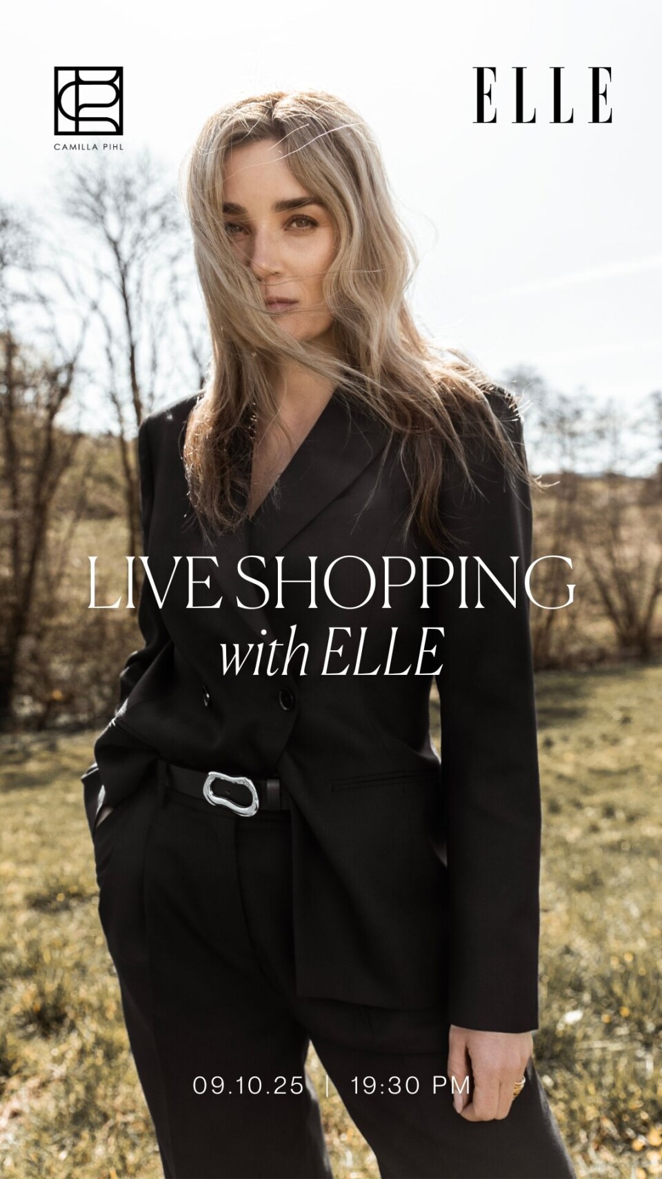 Eksklusiv Live Shopping med CAMILLA PIHL