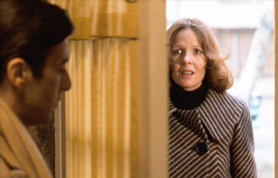 Diane Keaton og Al Pacino i den ikoniske Gudfaren - noe som ble starten på en, på en måte, evigvarende kjærlighetshistorie mellom de to i det virkelige liv.