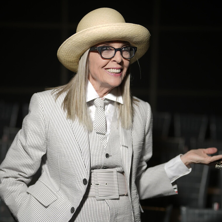 Dette var ikoniske Diane Keaton