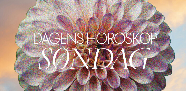 Dagens horoskop: Søndag 26. oktober
