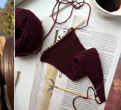 Strikk ditt eget Sophie-skjerf – høstens mest trendy accessoir