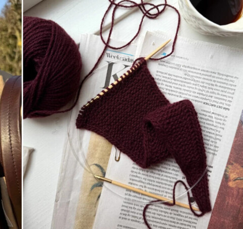 Strikk ditt eget Sophie-skjerf – høstens mest trendy accessoir