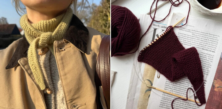 Strikk ditt eget Sophie-skjerf – høstens mest trendy accessoir