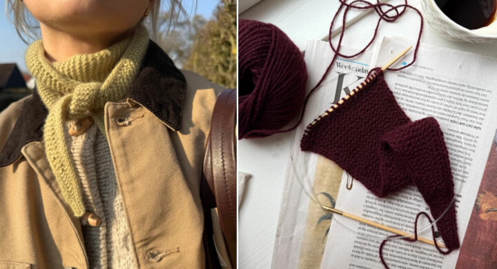 Strikk ditt eget Sophie-skjerf – høstens mest trendy accessoir