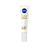 Tube med NIVEA Q10 Extra Firming Eye Cream mot hvit bakgrunn.