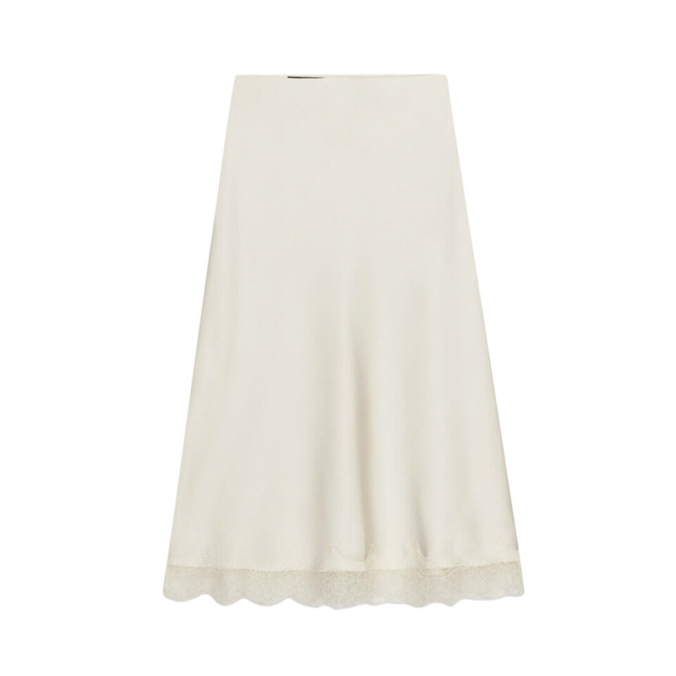 Satengskjørt fra Zara