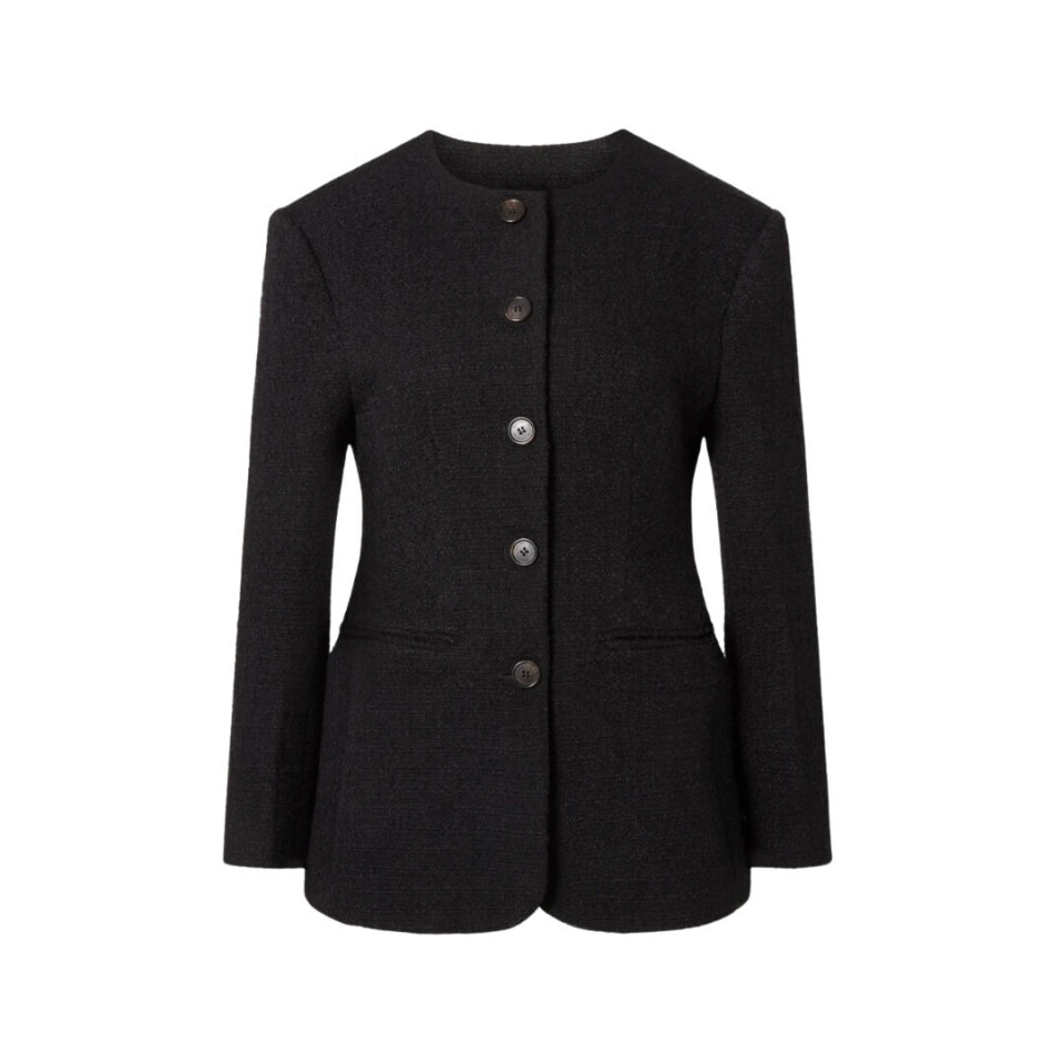 Blazer med rund hals fra Malina